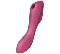 Satisfyer Curvy Trinity 3 red pressure-wave vibrator, Poids 0.140 Kg, Color Fuchsia