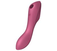 Satisfyer Curvy TRINITY vibrator Red 17,7 cm