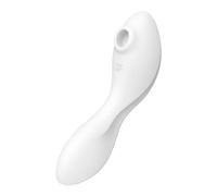 Satisfyer 'Curvy Trinity 5 Connect App', 16.5 cm, with app, 3 Motors, usable on Both Sides, Colour:White