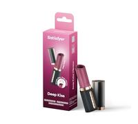 Satisfyer Deep Kiss Vibrator | Clitoral Stimulation for Women | Silent Vibrating Pleasure Device | Compact and Discreet | Adult Sex Toys for Female Sexual Wellness
