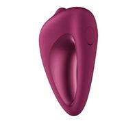 Satisfyer Delighterrr | Waterproof (IPX7) | Sex Toys for Women | Lay-on vibrator with rolling ball & 2 separately controllable functions | 11 Vibration Programs & 13 Rolling Modes | Silicone