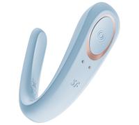 Satisfyer Double Classic - couples vibrator (blue)