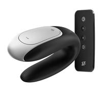 Satisfyer Double Fun - App-controlled couple’s vibrator (black)