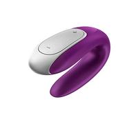 Satisfyer Double Fun Connect App, 9.5 cm, with app, Colour:Purple