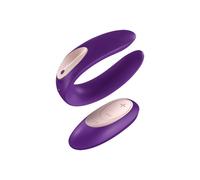 Satisfyer Double Plus Couples Vibrator Remote Control U Shape Vibrating Wearable
