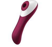 Satisfyer Dual Crush Air-Pulse Vibrator | 2:1 Vibrator & Air-Pulse with 2 Motors | G-Spot & Clitoral Stimulator | Premium Massager Adult Sex-Toy for Women
