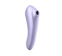 Dual Pleasure Sucking vibrator - Mauve Purple