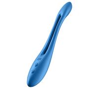 Satisfyer Elastic Game - Rechargeable Flexible Couple's Vibrator (Blue)