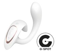 Satisfyer G for Goddess 1 - Clitoral & G-Spot Vibrator (White)