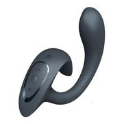 Satisfyer G for Goddess 1 | 16.5cm | Rabbit Vibrator | Clitoris & G-spot Stimulation | 12 Vibration Programs | Rechargeable | Waterproof (IPX7) | Skin-Friendly Silicone, Colour:Anthracite