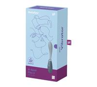 Satisfyer G-Spot Flex 3 Grey Sex Toy Rabbit Vibrator Rechargeable Waterproof