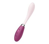 Satisfyer 'G-Spot Flex 3', 23 cm, G-spot Vibrator, Flexible, 2 Motors, Colour:red