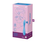 Satisfyer G-Spot Flex 4+ Blue Sex Toy Rabbit Vibrator App Rechargeable