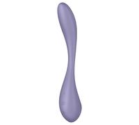 Satisfyer 'G-Spot Flex 5 Connect App', 23 cm, with app, G-spot Vibrator, Flexible, 2 Motors, Colour:Lilac
