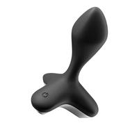 SATISFYER GAME CHANGER PLUG VIBRATOR - BLACK