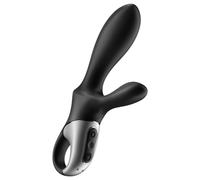 Satisfyer Anal Vibrator Heat Climax+ Double, Bluetooth, Warming, 20.5 cm, Silicone, 2 Motors