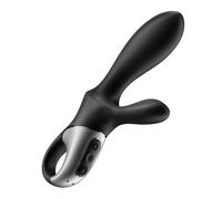 Satisfyer Heat Climax+ Connect App | Bluetooth Anal Vibrator | Warming Function | Dual Motors | Body-Safe Silicone Massager | Adult Sex Toy for men and women | Anal, Vaginal & Clitoral use