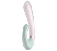 Satisfyer Heat Wave - App-controlled warming vibrator (mint)
