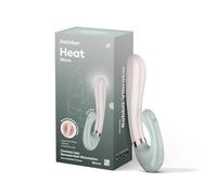 Satisfyer Heat Wave Connect App Rabbit Vibrator | Violet | 20 cm | Mint | Bluetooth Bunny Vibrator for Women | With Warming Function & App Control | Vibrating Stimulation | Medical-Grade Silicone