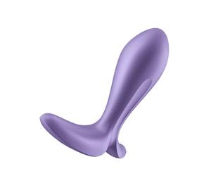 Satisfyer Intensity Plug Anal Vibrator | Body-Friendly Silicone | Waterproof (IPX7) | App-Controlled Powerful Vibrations | Ideal for Beginners | Adult Sex Toy for Men and Women