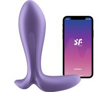 Satisfyer Intensity Plug App Controlled Rechargeable Vibrating Butt Plug Violet
