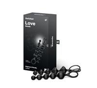 Satisfyer Love Beads Anal Chain | Plug for Men and Women | Anal Toy Grip Handle | Sex Toy with Prostate Stimulation | Butt-Plug with Ascending Shape | Skin-Friendly Set | 2-Piece