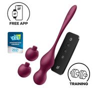 Satisfyer Love Birds Vibe - Smart, Adjustable Kegel Ball (Red)