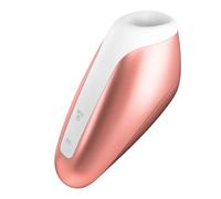 Satisfyer Love Breeze | Vibrating Suction Clitoral Stimulator | IPX7 Waterproof & Rechargeable | 11 Air-Pulse Programs | Body-Safe Silicone | Whisper-Quiet