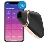 Satisfyer Love Triangle - App-controlled air pulse clitoral stimulator (black)