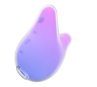Satisfyer Mermaid Vibes Double Air Pulse Rechargeable Clitoral Vibrator Lila-Pink