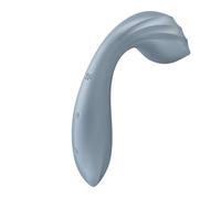 Satisfyer Mini Wand-er App-Enabled Vibrator | Bluetooth Massager | Silent Vibrations | Full-Body Clitoral Stimulation | Adult Sex Toy for Women & Couples | Colour: Gray