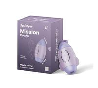 Satisfyer Mission Control Double Air Pulse Clitoral Vibrator Violet