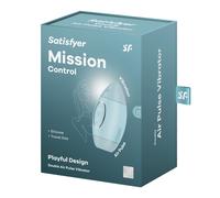 Satisfyer Mission Control Mint Sex Toy Clitoral Vibrator Rechargeable Waterproof