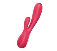 Satisfyer Mono Flex Rabbit Vibrator | Dual Motors | App Control | G-Spot and Clitoral Stimulation | IPX7 Waterproof Silicone | 20.5 cm