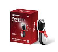 Satisfyer Penguin Holiday Edition | 12,5 cm | Air Pulse Technology | 11 Different intensities | Rechargeable Battery | Waterproof (IPX7) | Skin-Friendly Silicone