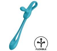 Satisfyer Plug & Play 1 | Flexible multivibrator | 43.5cm | 2 Powerful Motors | 12 Vibration Programs | Unisex | Rechargeable | Waterproof (IPX7) | Skin-Friendly Silicone