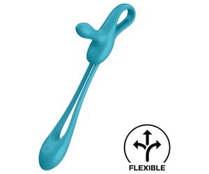 Satisfyer Plug & Play - Rechargeable Anal Vibrator & Penis Ring (Blue)
