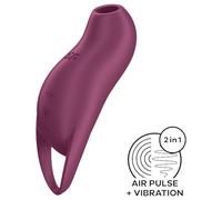 Satisfyer Pocket Pro 1 - Rechargeable Air Pulse Clitoral Stimulator (Purple)