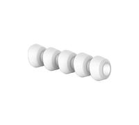 Satisfyer Pro 2 Next Gen Climax Tips | 5 Count Pack of 1 in White | Replacement Heads | Premium Silicone Caps | Ultimate Pleasure and Quiet Stimulation | Attachement for Women Clitoral Adult Toy