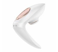 Satisfyer Pro 4 Couples Vibrator white & gold 11,5 cm