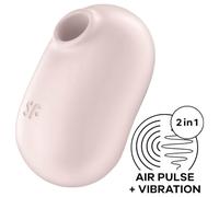 Satisfyer Pro To Go 2 - Air Pulse Clitoral Stimulator (Beige)