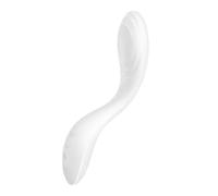 Satisyfer, G-spot Vibrator, 'Rrrolling Pleasure', 22 cm, 2 in 1: Vibration and Stimulation Ball, Colour:White