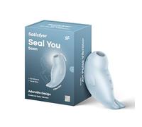 Satisfyer Seal You Soon Double Air Pulse Vibrator | Beginner Friendly Adult Sex Toy | 2 in 1 Pressure Waves and Vibration | Rechargeable Battery | Waterproof (IPX7) | Silicone Massager