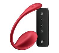 Satisfyer Shiny Petal Slip Vibrator with Bluetooth | App-Controlled | Ergonomic Silicone Design | Rechargeable | Waterproof (IPX7) | Silent Portable Operation | Adult Pleasure Sex Toy