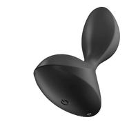 Satisfyer Sweet Seal Connect App Bluetooth Anal Plug | Anal Sex Toy for Women & Men | Anal Vibrator with Prostate Stimulation and Vibration | Waterproof (IPX7) & Made of Silicone | Butt Plug | Black