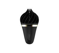 Satisfyer Sweet Treat - Black Rechargeable Spinning Clitoral Vibrator