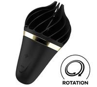 Satisfyer Sweet Treat Rechargeable Clitoral Stimulator, Black