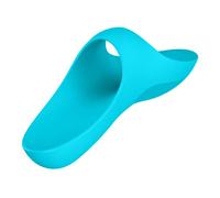 Satisfyer Teaser Finger Vibrator with Practical Holding Ring | 12 Vibration Programs | Medical-Grade Silicone | Rechargeable | IPX7 Waterproof