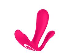 Satisfyer Top Secret+ | Portable Bluetooth Vibrator | Connect App Control | 2 Motors | G Spot & Anal Stimulation | Sex Toys for Couples & Women | Quiet & Powerful Vibrator | Pink Adult Massager