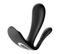 Satisfyer Top Secret+ Wearable App Control Vibrator Plus Black